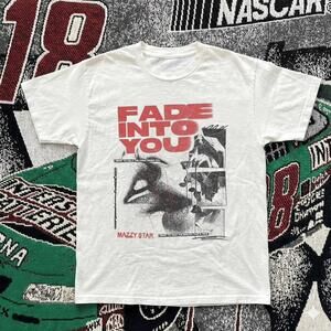 White Mazzy Star Fade Into You Tee